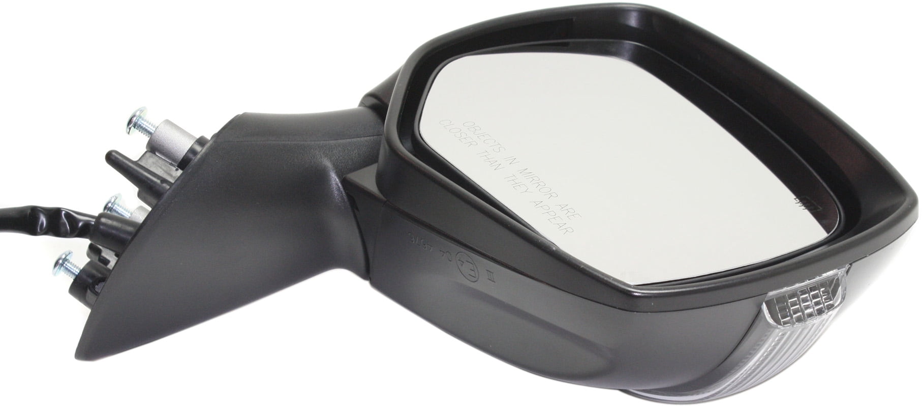 Mirror Compatible With 2013-2014 Subaru XV Crosstrek Right Passenger Side Heated In-housing Signal Light Paintable Kool-Vue