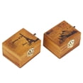 thumbnail image 4 of Caja musical, juego de 2 piezas, caja de música de madera con forma de mano, caja de música de regalo, confiabilidad excepcional, 4 of 12