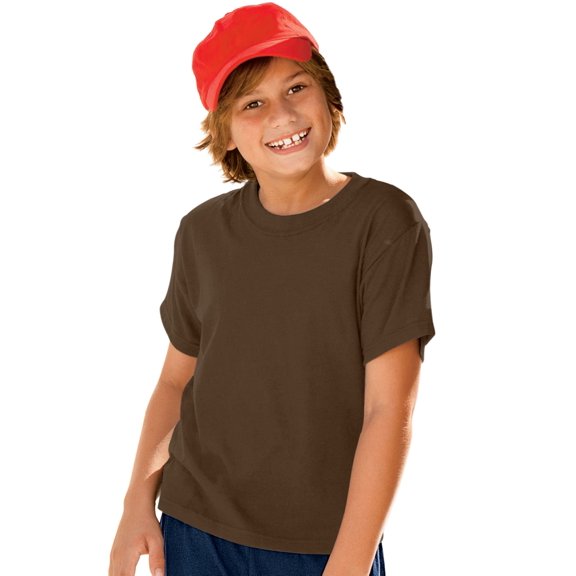 Hanes Big Boys Crewneck Short Sleeve fashion t shirts