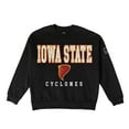 thumbnail image 6 of Women's Gameday Couture Black Iowa State Cyclones Oversized Level Up Black Label Premium Sweatshirt, 6 of 6