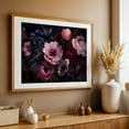 thumbnail image 5 of Mauve Nocturnal Botanica Vibes - Painting Floral Flowers Botanical Nature Modern Art Art Deco Surrealism Unframed Wall Art Print 20 x 30 inches, 5 of 7