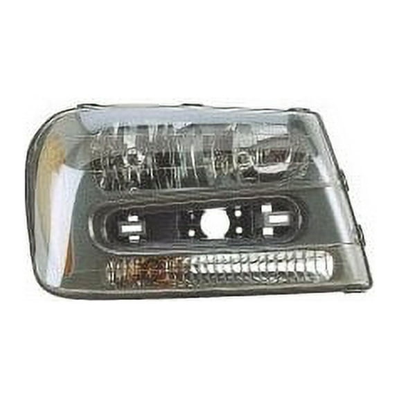 Right Headlight Assembly - Compatible with 2002 - 2004, 2006 - 2009 Chevy Trailblazer 2003 2007 2008