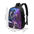 thumbnail image 3 of Julie And The Phantoms Laptop Backpack, Water Resistant Daypack Backpack, Extra Large Travel Backpack, Computer Backpack With Usb Port, 17x12x6.5 Inch, 3 of 9