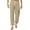 Khaki, variant on Hanes Cotton Linen Yoga Pants for Men Big and Tall Casual Solid Plus Size Pocket Trousers Lightweight Drawstring Pant Sweatpants Blue XXL