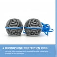 thumbnail image 4 of SHISUYAN 10pcs Microphone Grille Ring Rubber Wireless Microphone Ring Accessory, 4 of 8
