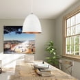 thumbnail image 4 of 49110-03 Livex Lighting Arlington - 3 Light Pendant in Modern Style - 19 Inches wide by 31 Inches high-White/Brushed Nickel Finish    -Traditional, 4 of 8