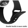 thumbnail image 5 of Silicone Strap Band for Apple Watch Sports Series 6 5 4 3 2 1 SE 38/40/42/44mm, 5 of 5