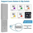 thumbnail image 5 of Universal Garage Door Opener Keypad Wireless Keyless Access Keyboard, Works with, 5 of 5