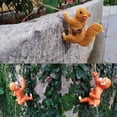 thumbnail image 3 of Bwiyojiz Living Room Decor Decoration Ornaments Climbing Little Squirrels Flower Pot Hanger Balcony Garden Outdoor, Gifts for Yourself, 3 of 8
