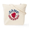 thumbnail image 2 of CafePress - Camp Grandma Tote Bag - Unisex Canvas Tote Bag, Beige, 1-Piece, 2 of 9