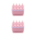 thumbnail image 3 of Naiovety Molde de helado de PP de 8 agujeros DIY, bandeja de paletas, herramientas de cubo, soporte para hacer sorbete de paleta congelada, helado DIY Type2 NO2 Naiovety CBP087661, 3 of 5
