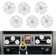 thumbnail image 1 of ShiYe toys piezas de clips de ventilación de aire de margaritas blancas, lindos ambientadores de flores para automóvil, clips de ventilación, clip de ventilación para difusor de automóvil, decoración, 1 of 5