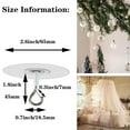 thumbnail image 5 of UYTRXJ Adhesive Ceiling Hooks Wall Hooks With Secure No Drilling Ceiling Hooks Adhesive Hooks Extra Strong For Flower Pots Ceiling Hooks With For Plants, 5 of 5