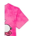 thumbnail image 2 of Snoopy Girls Valentine's Day Short Sleeve Graphic Tee, Sizes 4-16, 2 of 3