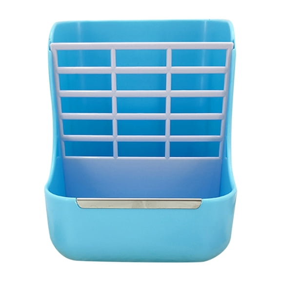 Uanit 2 in 1 Food Hay Feeder for Guinea Pig, Rabbit Feeder, Indoor Hay Feeder for Guinea Pig, Rabbit, Chinchilla, Feeder Bowls Use for Grass & Food
