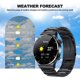 thumbnail image 3 of Reloj inteligente para hombre Dial Call Nfc Monitor de ritmo cardíaco Steel Sport Fitness Tracker TUNC Sencillez, 3 of 5