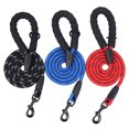 thumbnail image 4 of Trousse de Marche pour Chien Bleue : Laisse Ronde en Polyester Réfléchissant avec Poignée en Mousse et Quincaillerie en Alliage de Zinc pour Électrophorèse, Comprend un Support pour Sac à Excréments pour Petits Articles, Attaches Durables, Conception 2-en-1 pour, 4 of 6