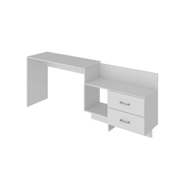 Escritorio Para Computadora Skal Living 3 Posiciones 2 Cajones ME500-BR