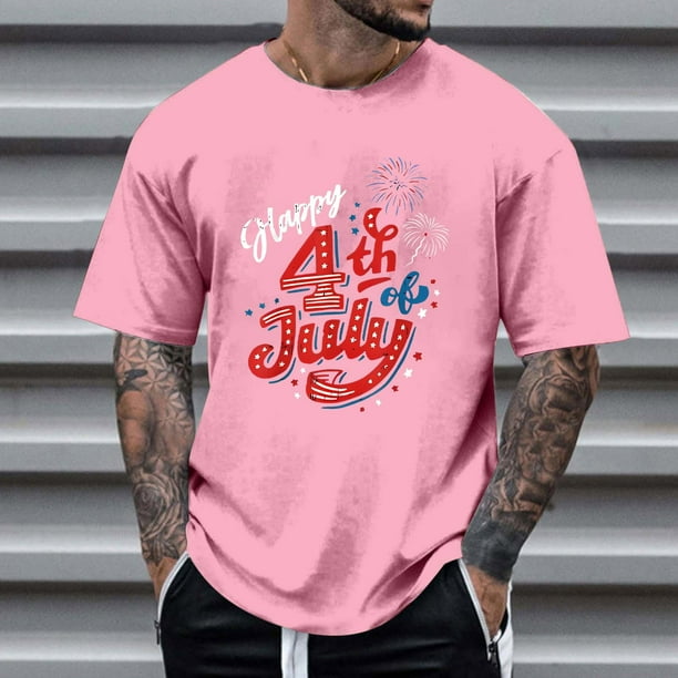 Tops para hombre, blusas y camisas de cuello redondo y manga corta para hombre, tops casuales de cuello redondo y manga corta con estampados especiales para hombre.