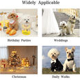 thumbnail image 4 of Dog Tuxedo, Formal Pet Clothes Shirt Costume for Wedding, Party & Daily Wear, Bow Tie Suit（Black White,M), 4 of 7