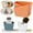 Orange, variant on 1X Storage Box Wall-Mounted Adhesive Storage Multi-Function Mobile Phone Holder Bedside Bathroom Storage Box