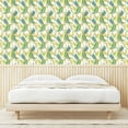 thumbnail image 4 of Ambesonne Peacock Peel & Stick Wallpaper for Home, Vivid Birds on Branches, 13"x72", Multicolor, 4 of 6