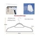 thumbnail image 2 of Perchas de terciopelo con barra de corbata, paquete de 10 perchas delgadas para ahorrar espacio, perchas antideslizantes para guardarropa, perchas para ropa, gancho giratorio de 360°, traje yeacher 45CM, 2 of 7