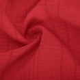 thumbnail image 4 of CCRFTGI Flutter Sleeve Dresses for Kids Girls 7-8 Basic Spring Summer A Line Swing Dress Square Neck Beach Holiday Girls Fashion Dresses Red 5-6 Years, 4 of 4
