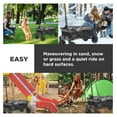 thumbnail image 5 of Creative Outdoor Push Pull Hauler Wagon for Kids, 200lbs Weight Capacity, All- Collapsible and Portable Folding Cart, Beach, Park, Garden, Camping & Tailgate, 5 of 9