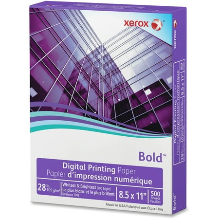 White Xerox - Xerox, XER3R11760, Bold Digital Printing Paper, 500 / Ream, White
