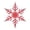 christmas decorations-Red-A4, variant on 12PCS Glowing LED Snowflake Wall Christmas Decor, Holiday Christmas Window Decor, Festive Room Decorations for Home Office Store Display, Bedroom Living Room Wall Art White