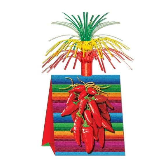 Beistle - Chili Pepper Centerpiece - 15" - Pack of 12