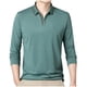thumbnail image 2 of Blusa y camisa de manga larga con cuello vuelto para hombre, ropa deportiva para el hogar, pijamas, camiseta de color liso, blusa deportiva de manga larga con cuello vuelto, blusa para hombre, blusa d, 2 of 6