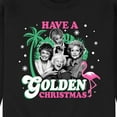 thumbnail image 3 of Golden Girls - Have A Golden Christmas - Men's Crew Neck Fleece Pullover, 3 of 5