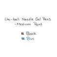 UniBall 207 Medium Needle Point Pens, 1 Dozen (Quantity)