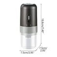 thumbnail image 3 of Portable Electric Coffee Grinder with Ceramic Core, Adjustable Coarse to Fine Grind, 1250mAh Battery, USB Charging, Compact for Travel & Home Use - Includes USB Cable & Manual, 3 of 3