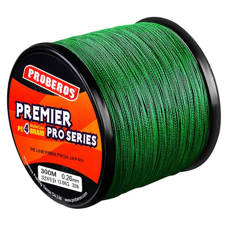 330Yard 6-100LB Fishing Line PE Braided Line Superline Spool Reaction  Tackle Power 5 Colors 
