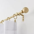 thumbnail image 4 of MODE Simplicity Single Adjustable Curtain Rod Set with Modern Ball Finials, Fits 60” to 132” Windows, 4 of 8