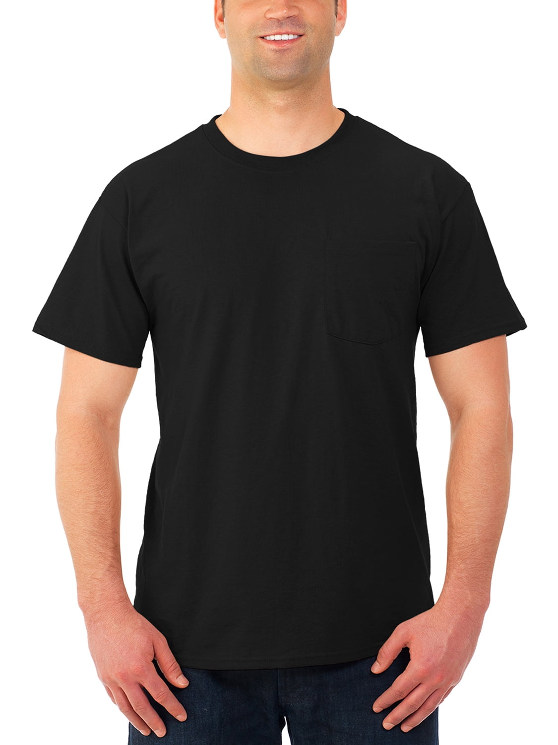 Jerzees Mens Heavyweight Crewneck T-Shirt Blk XXX-Large Jerzees Mens Heavyweight Crewneck T-Shirt Blk XXX-Large