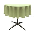 thumbnail image 1 of LA Linen TCpop58R-SageP19 Nappe en Popeline de Polyester Sauge - 58 Po Ronde, 1 of 4
