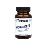 Twinlab Manganese Capsules, 100 Ct