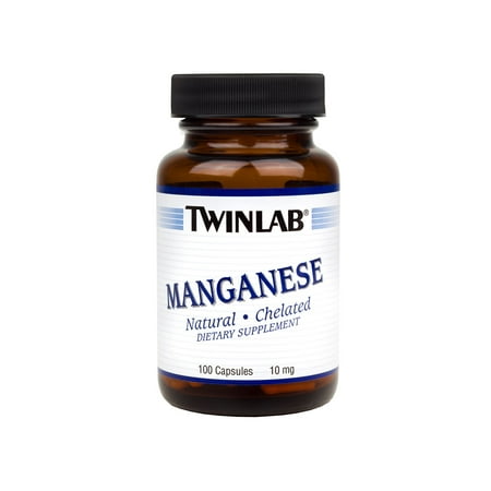 Twinlab Manganese Capsules, 100 Ct
