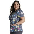 thumbnail image 4 of Cherokee Prints Scrubs Top For Women V-Neck Print CK678, 4 of 5