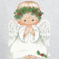 thumbnail image 3 of CafePress - Christmas Cute Baby Angel Praying Sweatshirt - Zip Hoodie, Classic Hooded Sweatshirt with Metal Zipper, 3 of 4