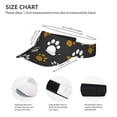 thumbnail image 4 of ZICANCN Sun Visors Hat for Women and Men, Animal Paw Print Graffiti Beach Hats, Sports Hat for Golf Tennis Running, 4 of 7