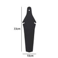 thumbnail image 3 of 2 Pieces Rear Mudguard, Saddle Protection Universal Durable Portable Bike Mud Guard Biking Bike Accessories Bike Rear Tyre Protection Black, 3 of 8