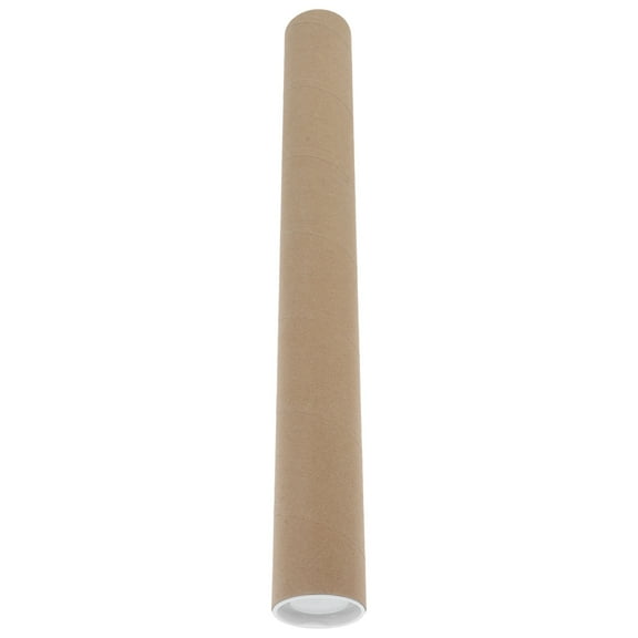 CATIEBYE Durable Brown Kraft Paper Storage Tubes for Posters and Documents
