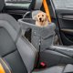 thumbnail image 4 of Asiento de coche portátil para cachorros Zulema Nido de barrera protectora de asiento de coche Gris, 4 of 6
