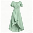 thumbnail image 6 of Plus Size Wedding Guest Dress for Women Formal Wedding Bridesmaid Maxi Party Ball Prom Gown Cocktail Dress, 6 of 6