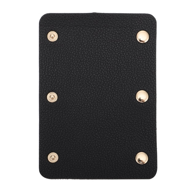 ColoMX 1pc bolsa de manija envolver bricolaje bolsa de fabricación de suministros PU Cuero manija agarre protector de mano